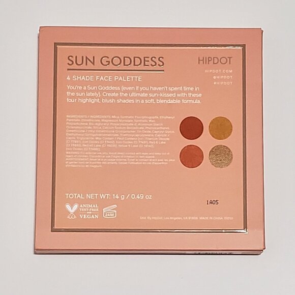HIPDOT Sun Goddess Face Palette - Picture 7 of 8
